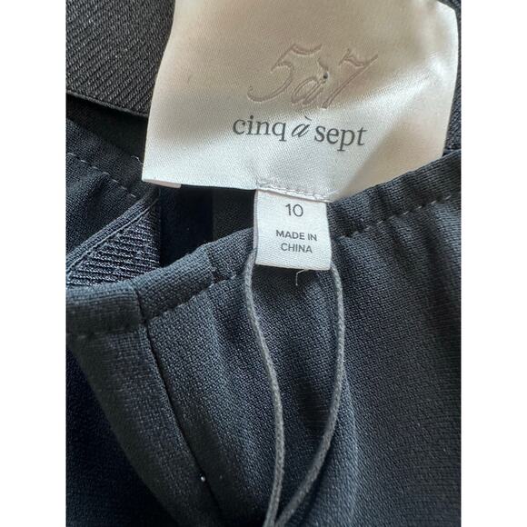 CINQ À SEPT Brianne Crepe Dress Pants Size 10 NWT - Picture 7 of 14